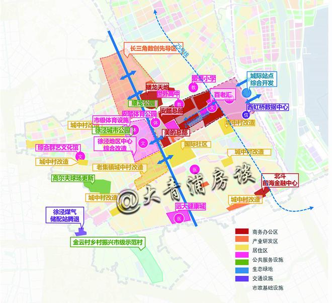重磅！徐泾镇19个城中村改造新增专科和两处市级文体设施完美体育
