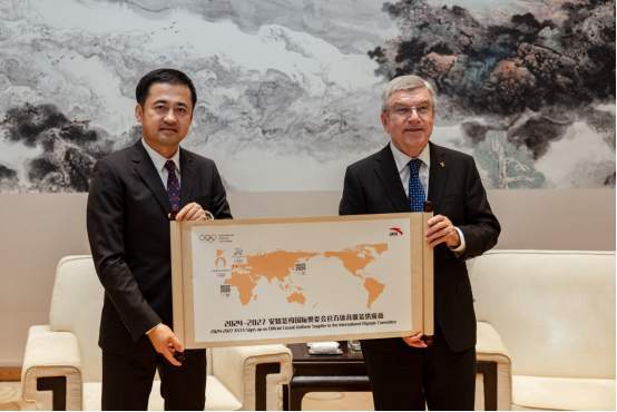 中国体育运动品牌与国际奥委会再次达成长期合作完美体育